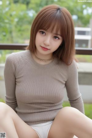 A woman in a black dress posing for a picture.