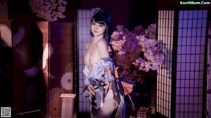 Cosplay 白莉愛吃巧克力 雷電將軍